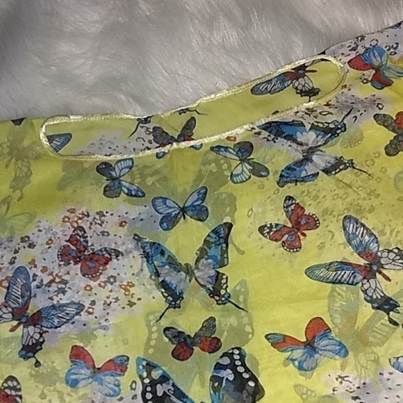 KIMONO BUTTERFLY TUNIC SHEER - Picture 3 of 4